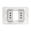 Tomacorriente Doble 10A Blanco Semi Armado Matixgo