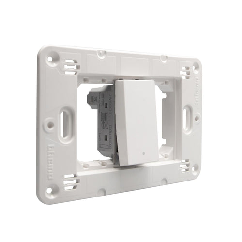 Interruptor Simple 9/12 Blanco Semi-Armado Matixgo