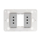 Tomacorriente Doble 10A Gris Semi Armado Matixgo