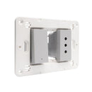 Toma 10A + Interruptor Simple 9/12 Gris Semi Armado Matixgo