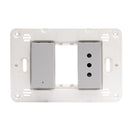 Toma 10A + Interruptor Simple 9/12 Gris Semi Armado Matixgo