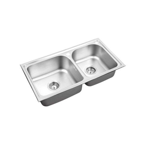 Lavaplatos 2 Cubeta(S) 76X21X21 Cm Acero Inoxidable
