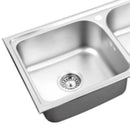 Lavaplatos 2 Cubeta(S) 76X21X21 Cm Acero Inoxidable