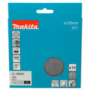 Lija Velcro Con Malla Abrasiva 5" Grano 320 10 Unidades