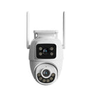 Camara Ptz De Doble Lente Para Exteriores + Camara Fija Rj45
