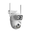 Camara Ptz De Doble Lente Para Exteriores + Camara Fija Rj45