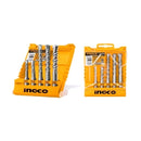 Set Brocas Sds Plus Para Concreto 5 Piezas Industrial 6-12Mm Ingco Akd2052