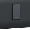 Placa Genesis Armada Con Pulsador 16A 250V - Black