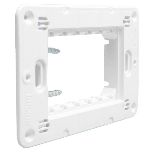 Soporte 3 Modulos Semi Armado Blanco Matixgo