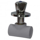Llave De Paso Cromado Ppr Beta 25
