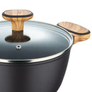 Olla De Aluminio Fundido 20 Cm 2.4 L Negro Olivar