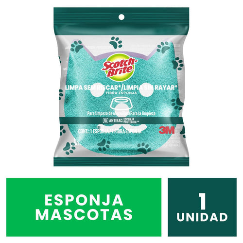 Esponja Mascota 1 Unidad