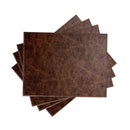 Set 4 Individuales Rectangular 42X32 Cm Clasic Cafe