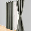 Set Cortina Blackout 140X220 Cm Gris