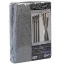 Set Cortina Blackout 140X220 Cm Gris