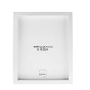 Marco Foto 20X25 Cm Blanco Mdf