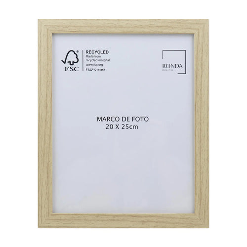 Marco Foto 20X25 Cm Natural Mdf