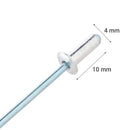 Remache Tipo Pop 4X10 Mm 1000 Unidades