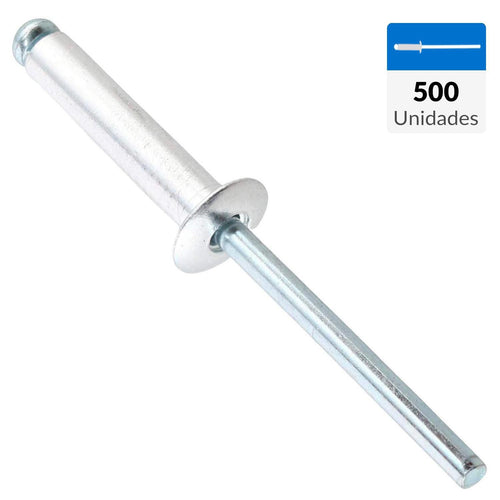 Remache Tipo Pop 4,8X21 Mm 500 Unidades