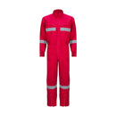 Buzo Black Wolf Piloto Poplin con Cinta Reflectante Rojo L