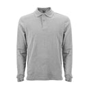 Polera Black Wolf Pique Manga Larga Bw Gris XXXL