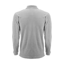 Polera Black Wolf Pique Manga Larga Bw Gris XXXL