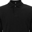 Polera Black Wolf Pique Manga Larga Bw Negro XXL