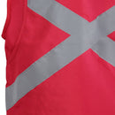 Chaleco de seguridad Black Wolf Geologo Poplin con Reflectante Rojo XXXL