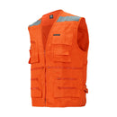 Chaleco de seguridad Black Wolf Geo Canvas con Reflectante L