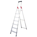 Escalera Aluminio Tijera 7 Peldaños Magna