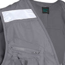 Chaleco Geologo Greenway Poplin con Reflectante Gris XXL