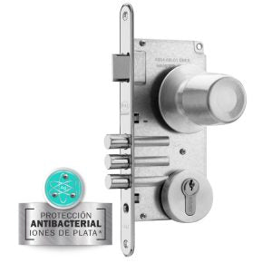 Cerradura Embutida 8000 B60 Oficina Inoxidable