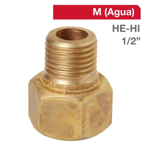 Niple Br 1/2X1/2 He/Hi 1Un..