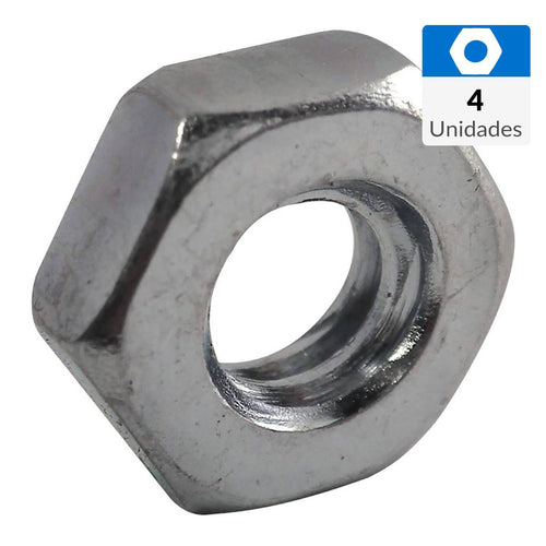 Tuerca Cocina Hexagonal Met M5 Zbr 4 Unidades