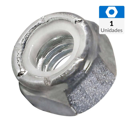 Tuerca Seguridad Nylon Unc 5/16" X 2 Unidades