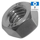 Set De Tuercas Hexagonales 5/16"-18 2 Unidades