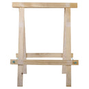 Caballete Plegable Madera 77X60X29,8 Cm Cafe