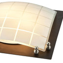 Plafon Curvo 35 Cm 2 Luces E27