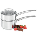 Cacerola 16 Cm Con Tapa Acero Inoxidable