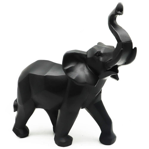 Figura Elefante Negro 30X27.5 Cm