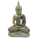 Buda Sentado Dorado 30.5X21 Cm