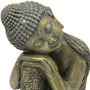 Buda Dormido Dorado 25.5X17 Cm