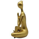 Figura Yoga Dorado 25.8X19.3 Cm