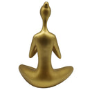 Figura Yoga Dorado 25.8X19.3 Cm