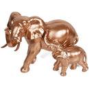 Figura Elefante Dorado 16.5X22 Cm