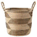 Canasto Decorativo Hierba Marina 35X30 Cm