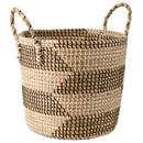 Canasto Decorativo Hierba Marina 35X30 Cm