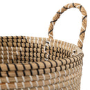 Canasto Decorativo Hierba Marina 35X30 Cm