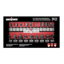 Set 24 Fresas 1/4"