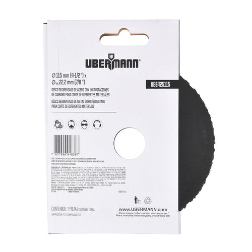 Disco Madera Esmeril 4 1/2"